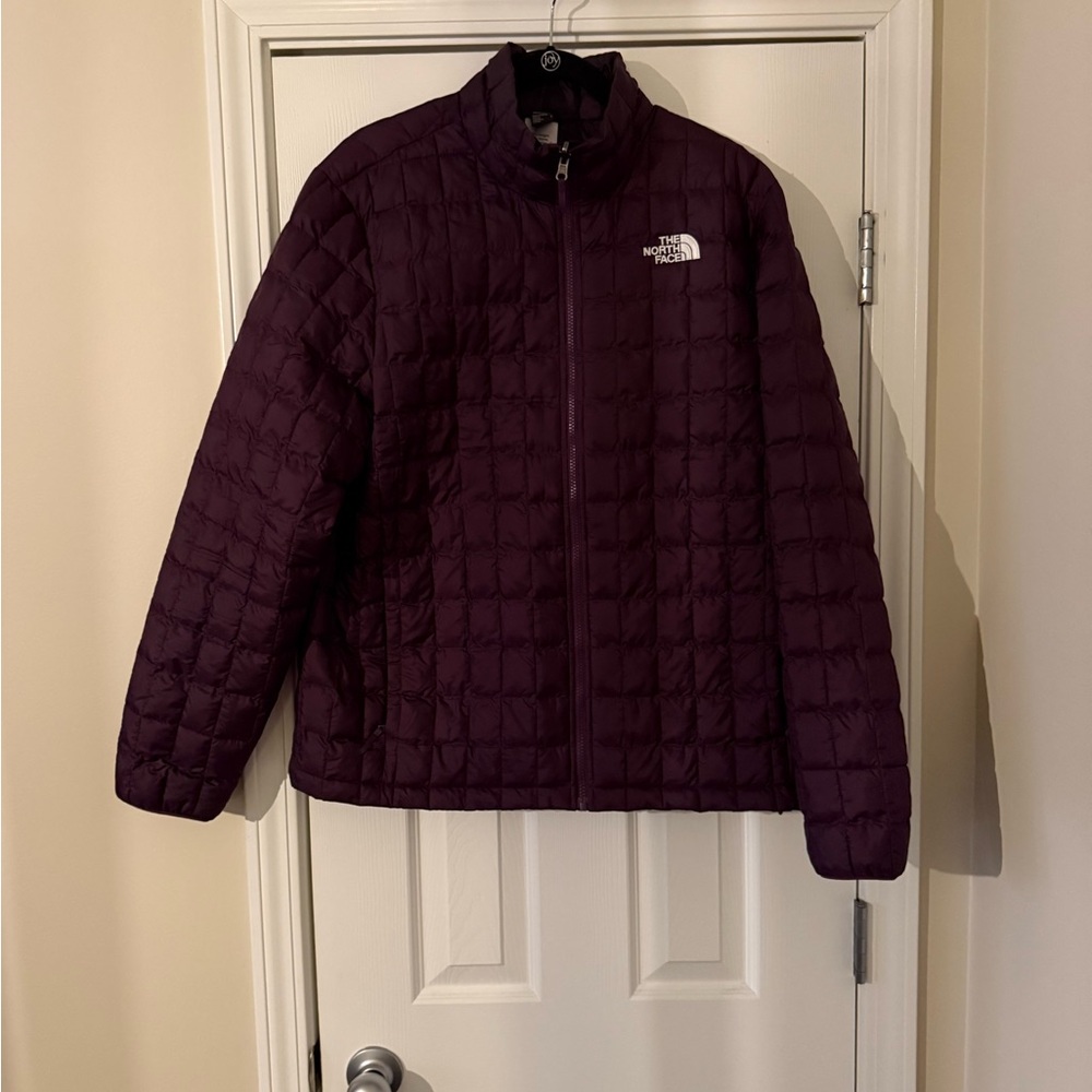 The North Face Dark Purple Quilted Jacket